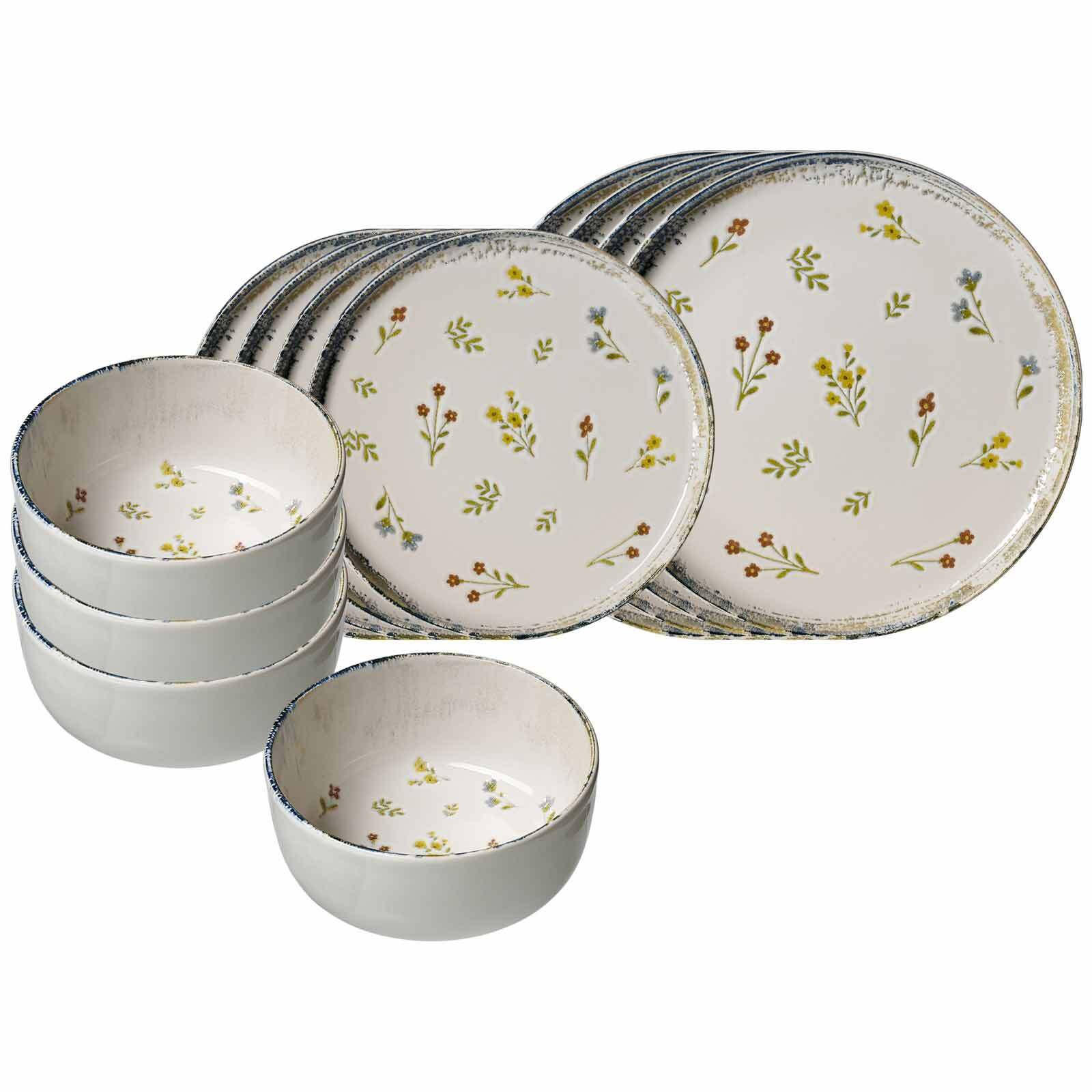 BASIC-SET Viola bunt 12er Set - Multicolor, Keramik (1/1/1cm) - Ritzenhoff Breker