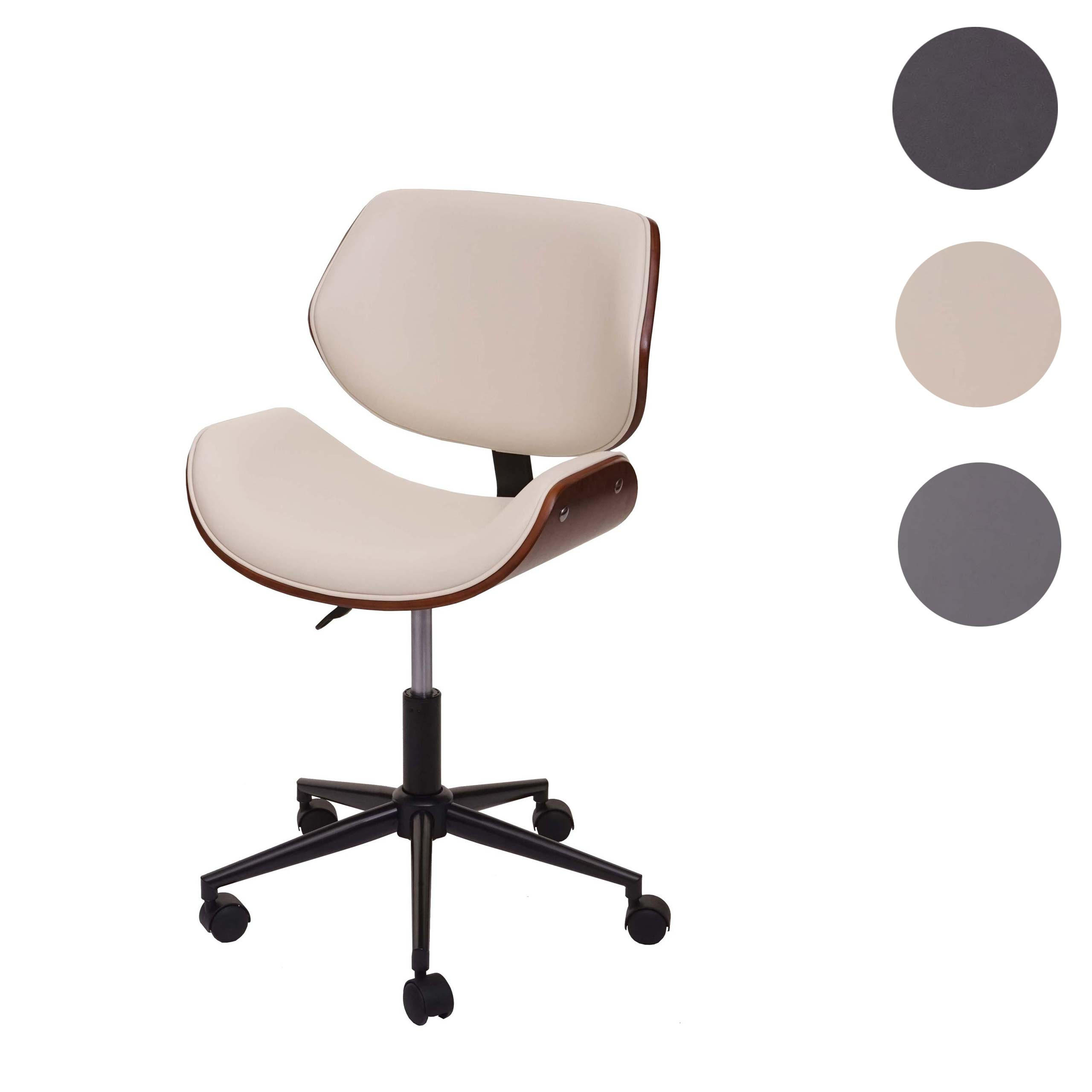 BÜROSTUHL Cremeweiß - Weiß, Textil (57/90/57cm) - MCW