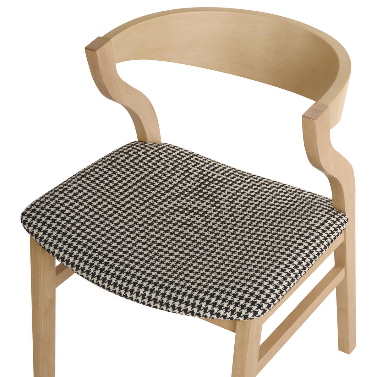 ESSZIMMERSTUHL 2er-Set Braun Maroa - Schwarz/Braun, Holzwerkstoff (51/72/46cm) - Beliani