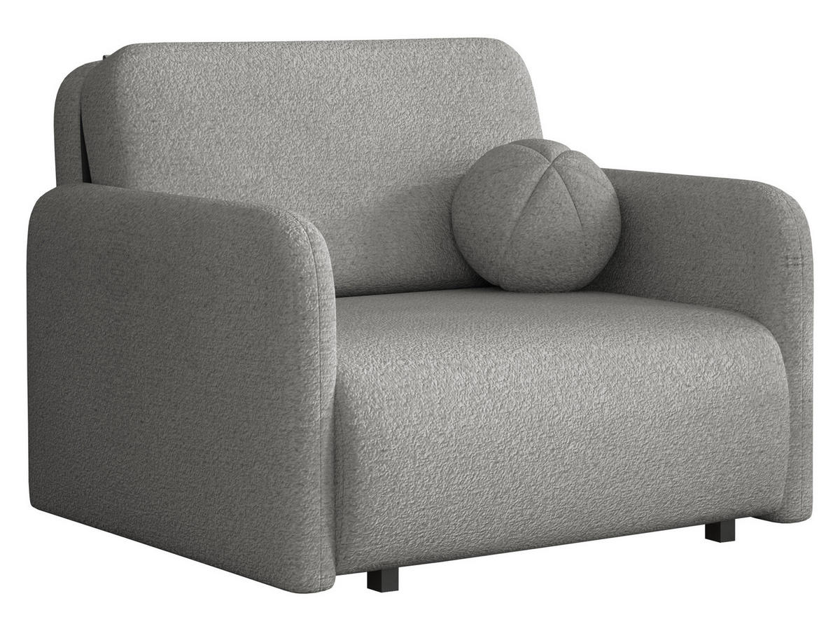 SCHLAFSOFA Viva Sun I - Schwarz/Grau, Holz/Textil (100/85/103cm) - MIRJAN24
