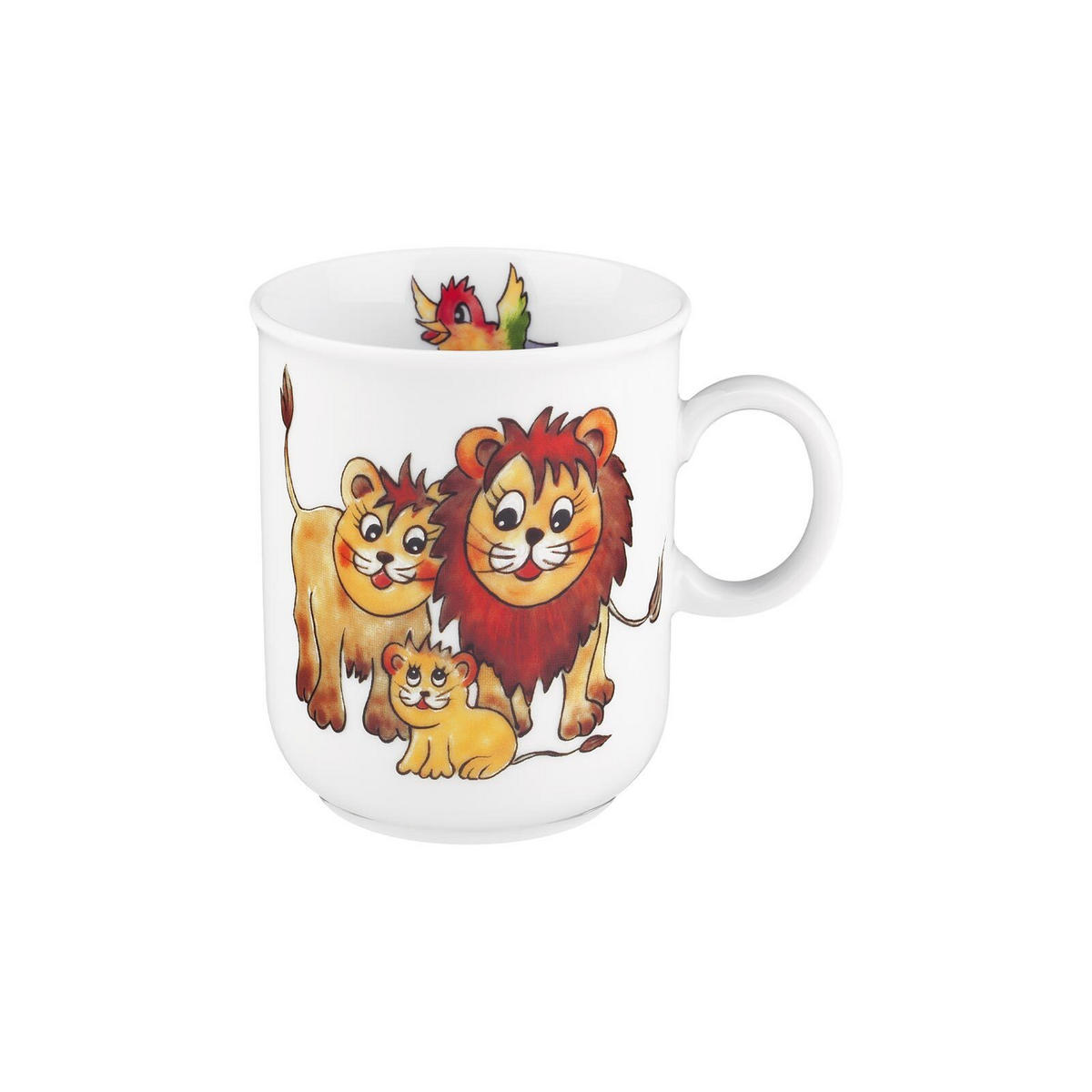 KINDERGESCHIRR SET Compact Bunte Tierwelt bunt 3-tlg. - Multicolor, Keramik (21.4/20.5/21.4cm) - Seltmann Weiden