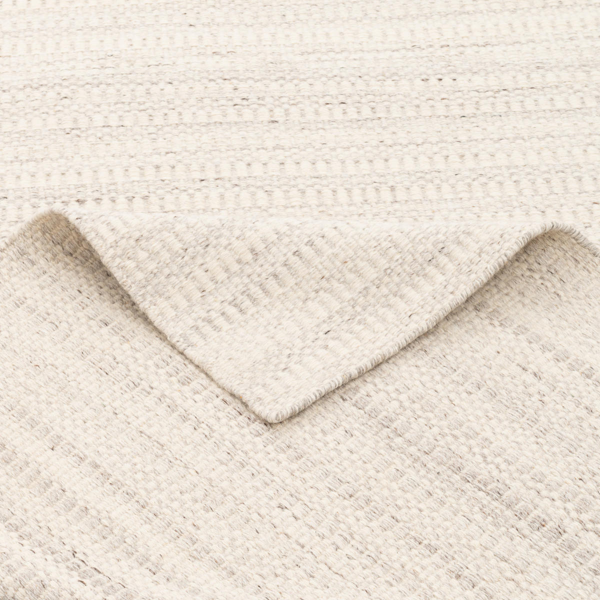 NATUR TEPPICH WOLLE SKANDI MELIERT - Creme, Textil (120/180cm) - Pergamon