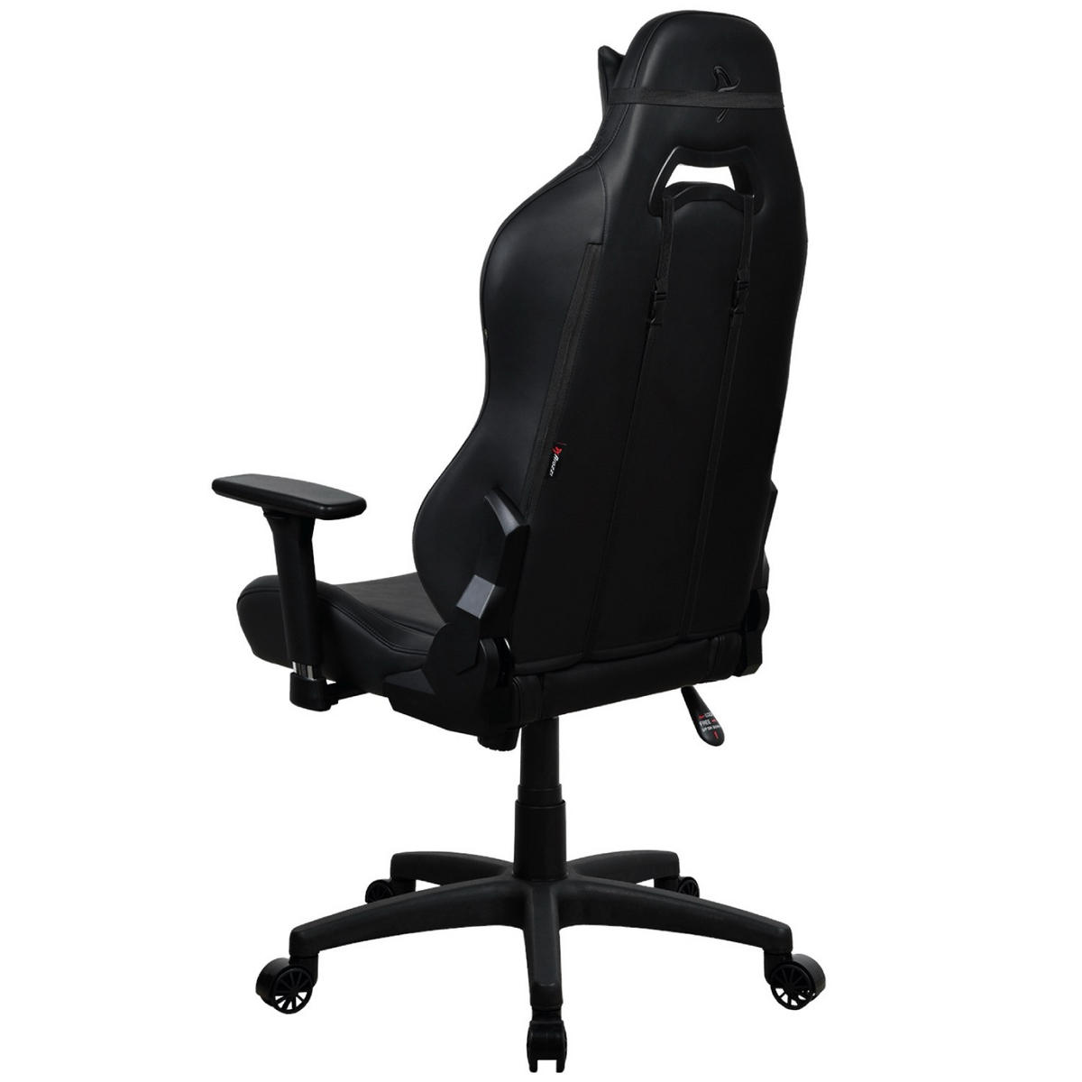 GAMINGSTUHL Torretta SoftPU™ Reines Schwarz - Schwarz, Kunststoff/Metall (70/135/50cm) - Arozzi
