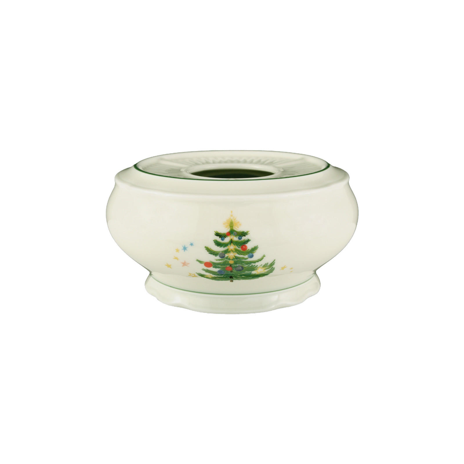 Seltmann Weiden Stövchen Weiß, Grün 7.7 cm