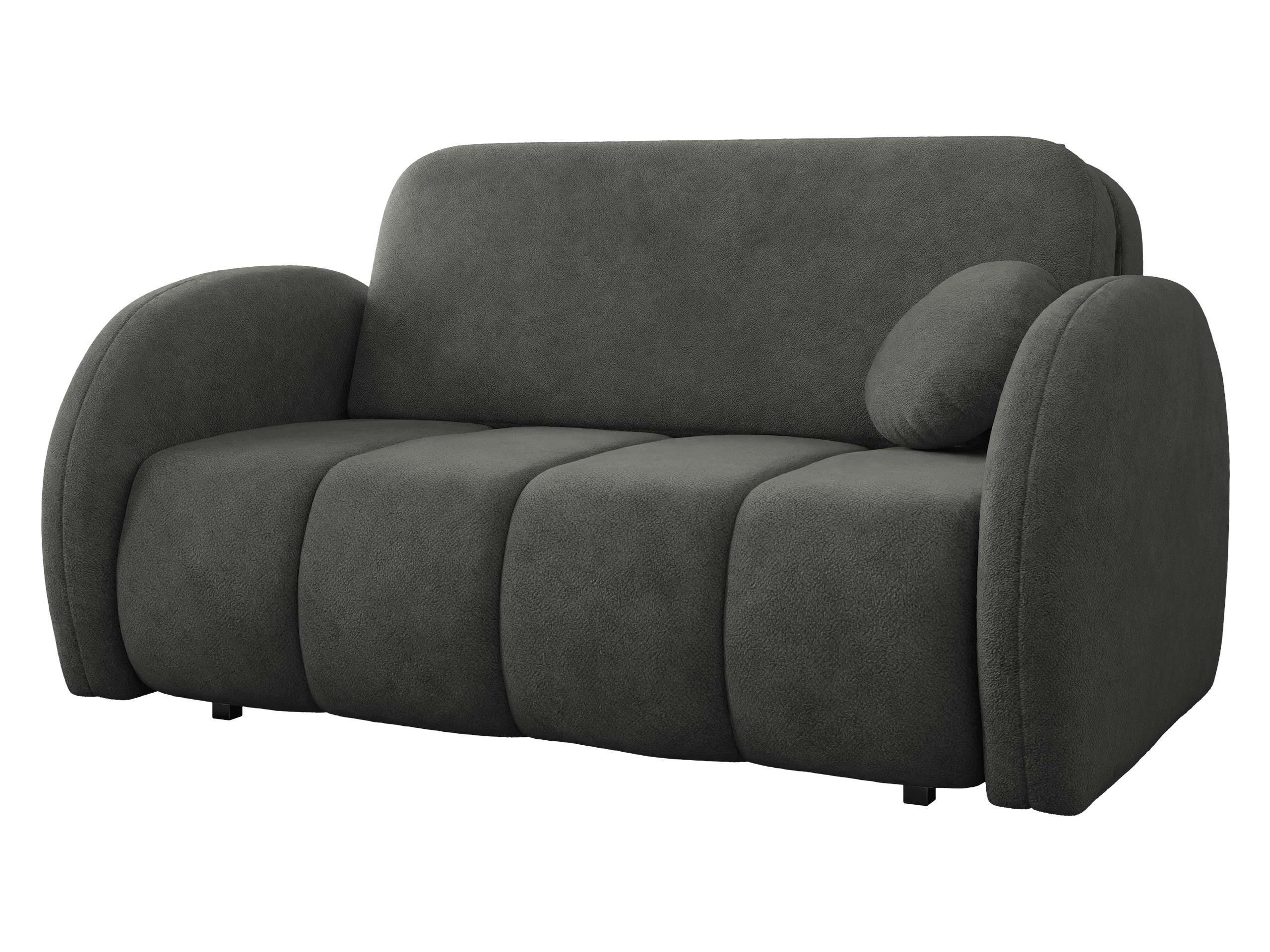 SCHLAFSOFA Viva Comfy III - Schwarz, Holz/Textil (152/85/103cm) - MIRJAN24