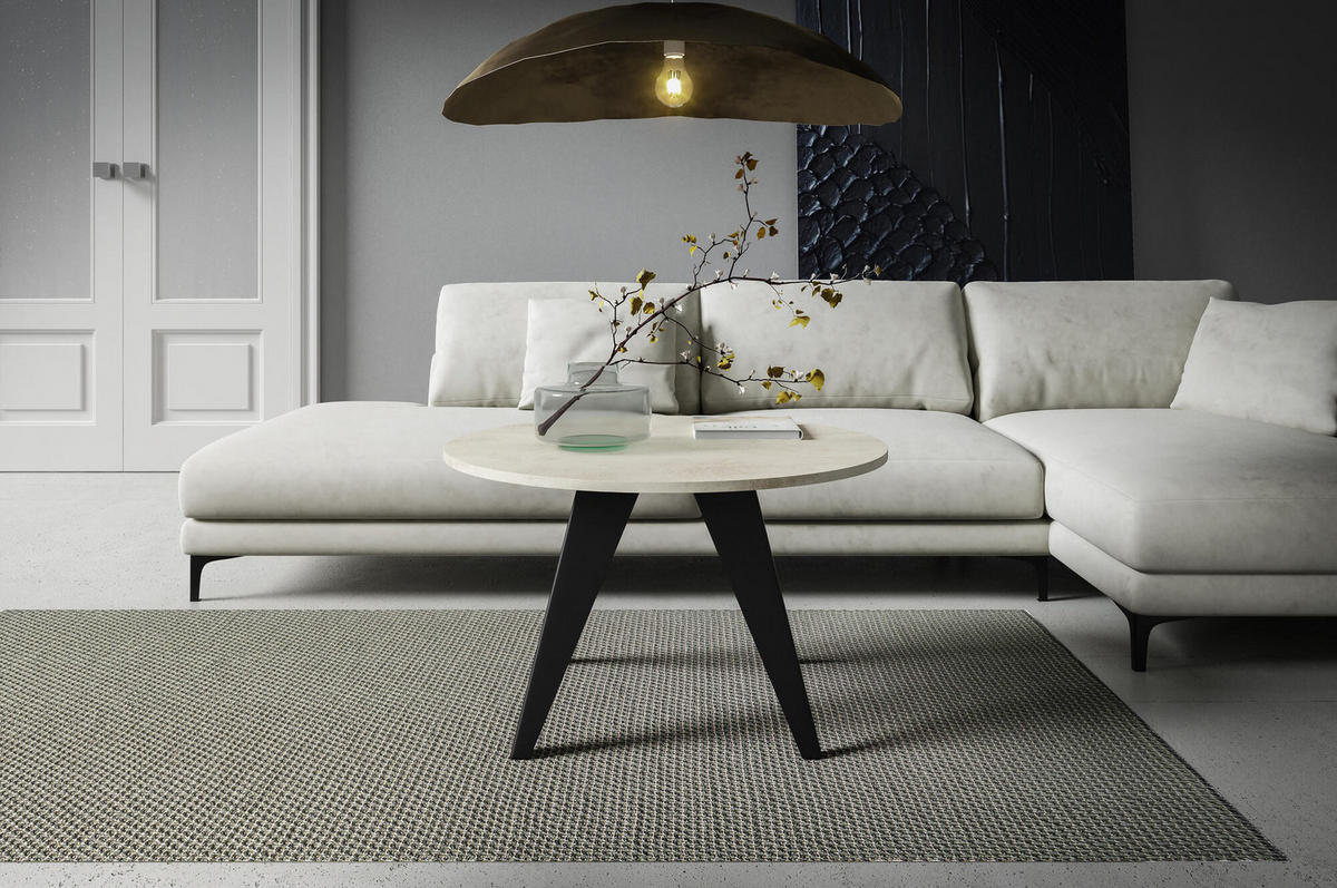 COUCHTISCH FARE Weiß 75x75x50 cm - Weiß, Holzwerkstoff (75/75/50cm) - FURNLUX