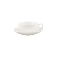 TEETASSE MIT UNTERTASSE Royal weiß 120 ml - Weiß, Keramik (15/7.5/15cm) - Villeroy & Boch