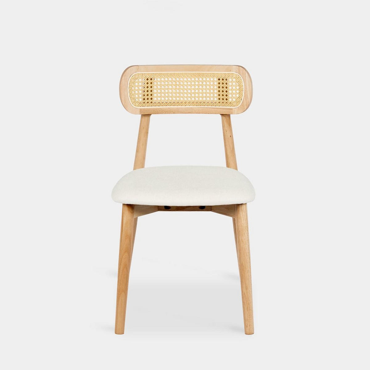 ESSZIMMERSTUHL Leyre Natürlich 47 cm x 80 cm - Naturfarben, Textil (47/80/51cm) - Klast Home