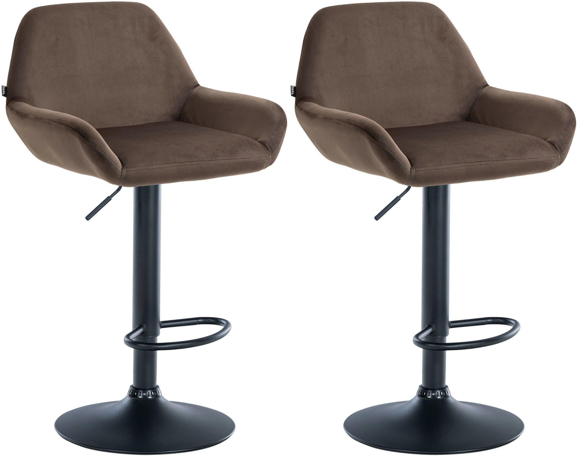 Deluke Barhocker Braun 51x89x52 cm