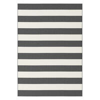 TEPPICH für Innen- und Außenbereiche schwarz - Schwarz, Textil (120/170cm) - AFK Living