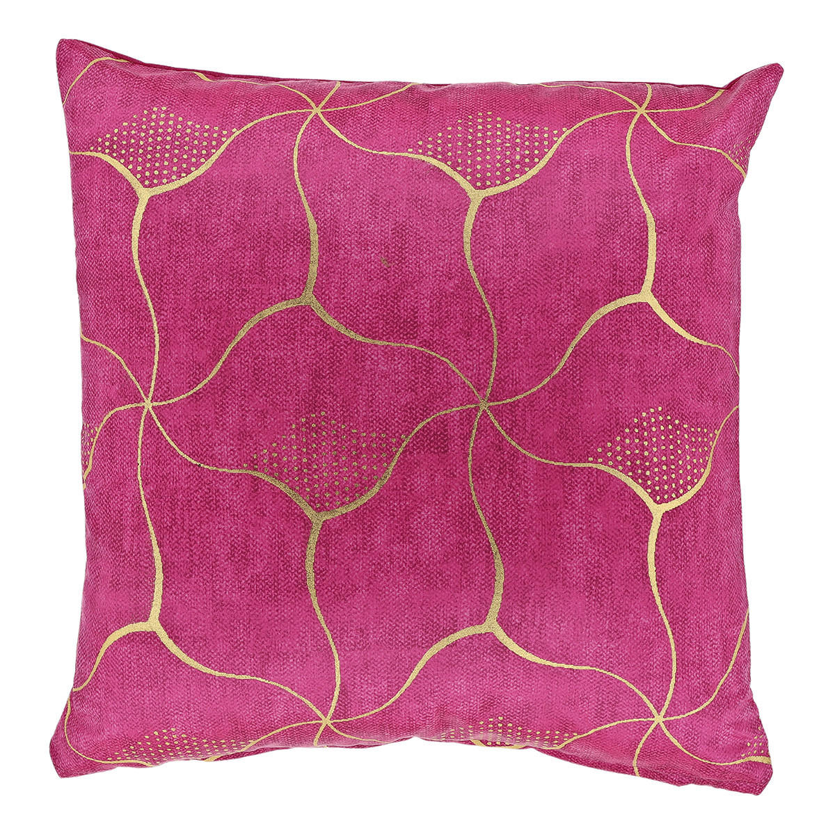 DEKOKISSEN Celina Rosa 45/45/8 cm - Pink, Textil (45/45cm) - Unique Living