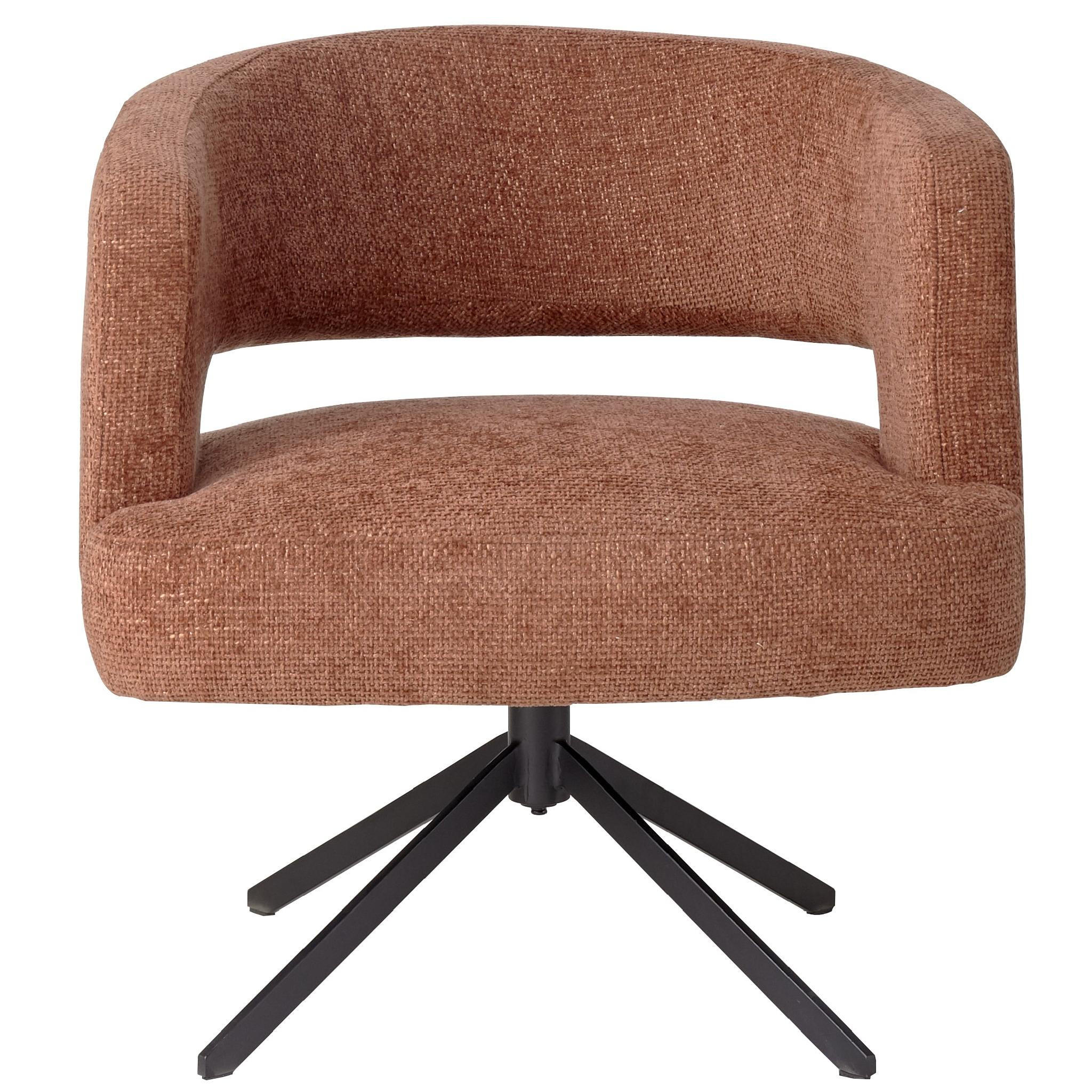 ESSZIMMERSTUHL Baldr Braun 74.4/72/76cm - Braun, Textil (72/76/74.4cm) - PTMD Collection