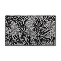 OUTDOORTEPPICH Teppich Wetterfest und UV-Beständig ( 120x180cm / Farn ) für Garten, Balkon, Terrasse - Hellgrau, Kunststoff (120/180cm) - Bestlivings