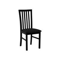 STUHL Milano I, Holzfarbe: Schwarz - Schwarz, Holz (43/93/40cm) - MIRJAN24