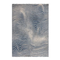 TEPPICH Moderner für Wohn- und Schlafzimmer MASSY Blau 160 x 230 cm - Blau, Textil (160/230cm) - Novatrend