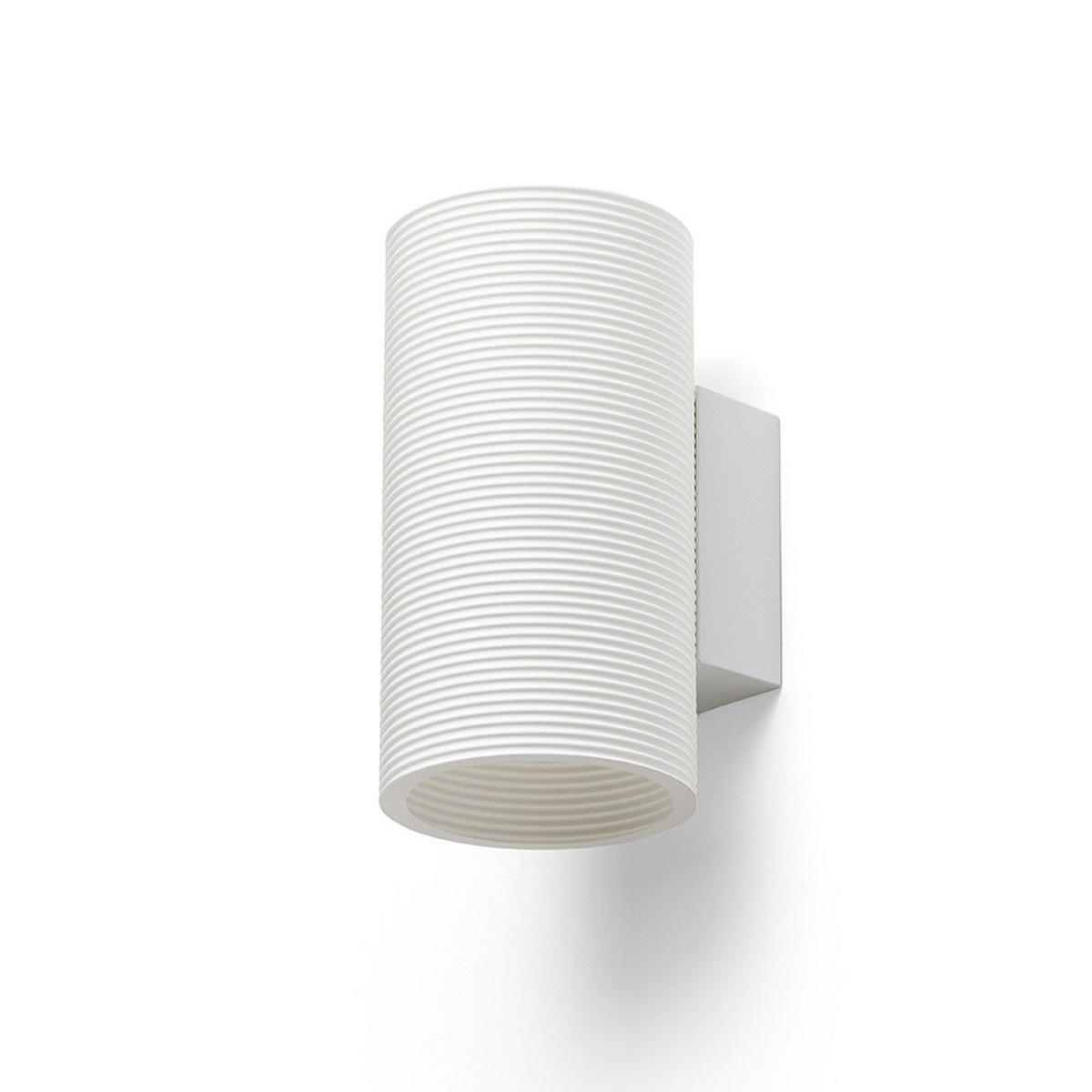 WANDLEUCHTE GLANS RR2 150 Weiß Eco PLA 5 W - Weiß, Kunststoff (8/15/98cm) - Rendl