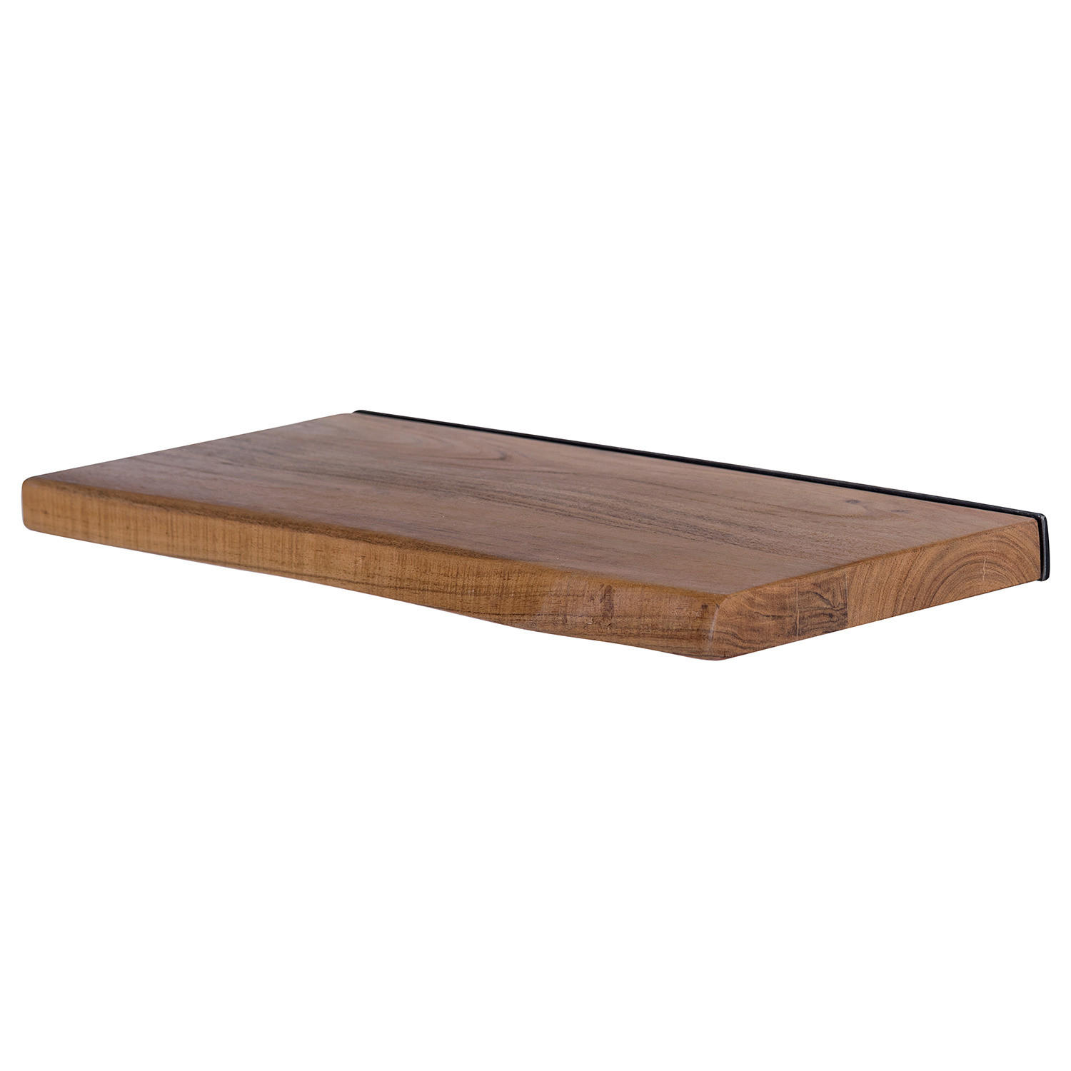WANDBOARD - Akazie massiv - Akaziefarben, Holz (60/3.5/26cm) - home24