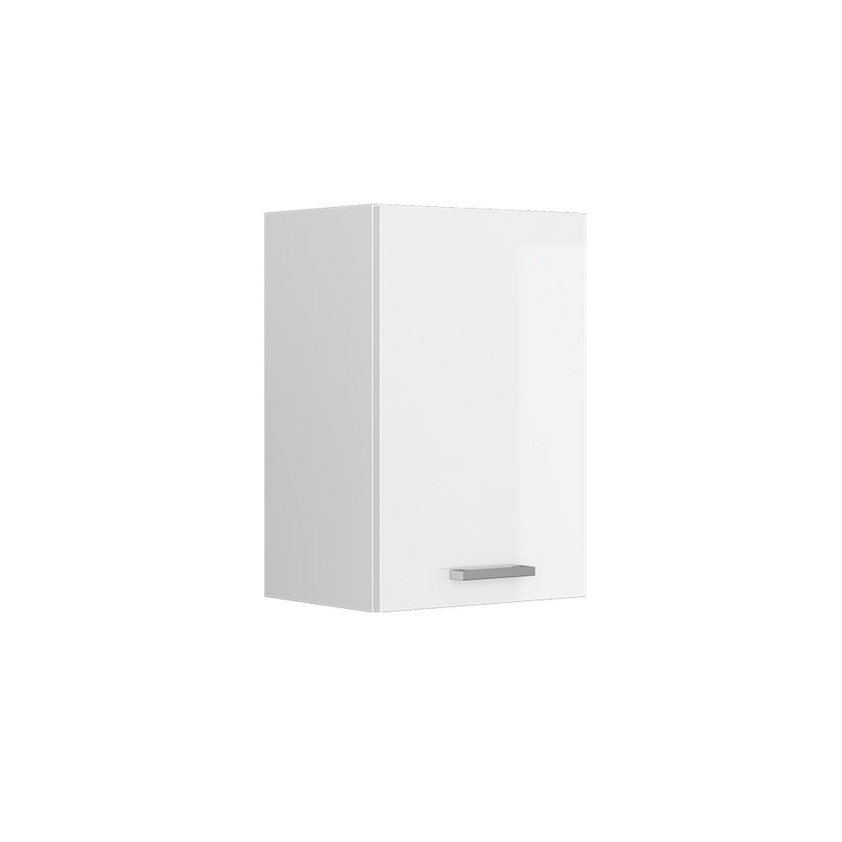 KÜCHENFRONT R-Line Weiß Hochglanz 39.6 x 59 cm Möbelfront für den Hängeschrank - Weiß Hochglanz, Holzwerkstoff (39.6/59/1.6cm) - Vicco