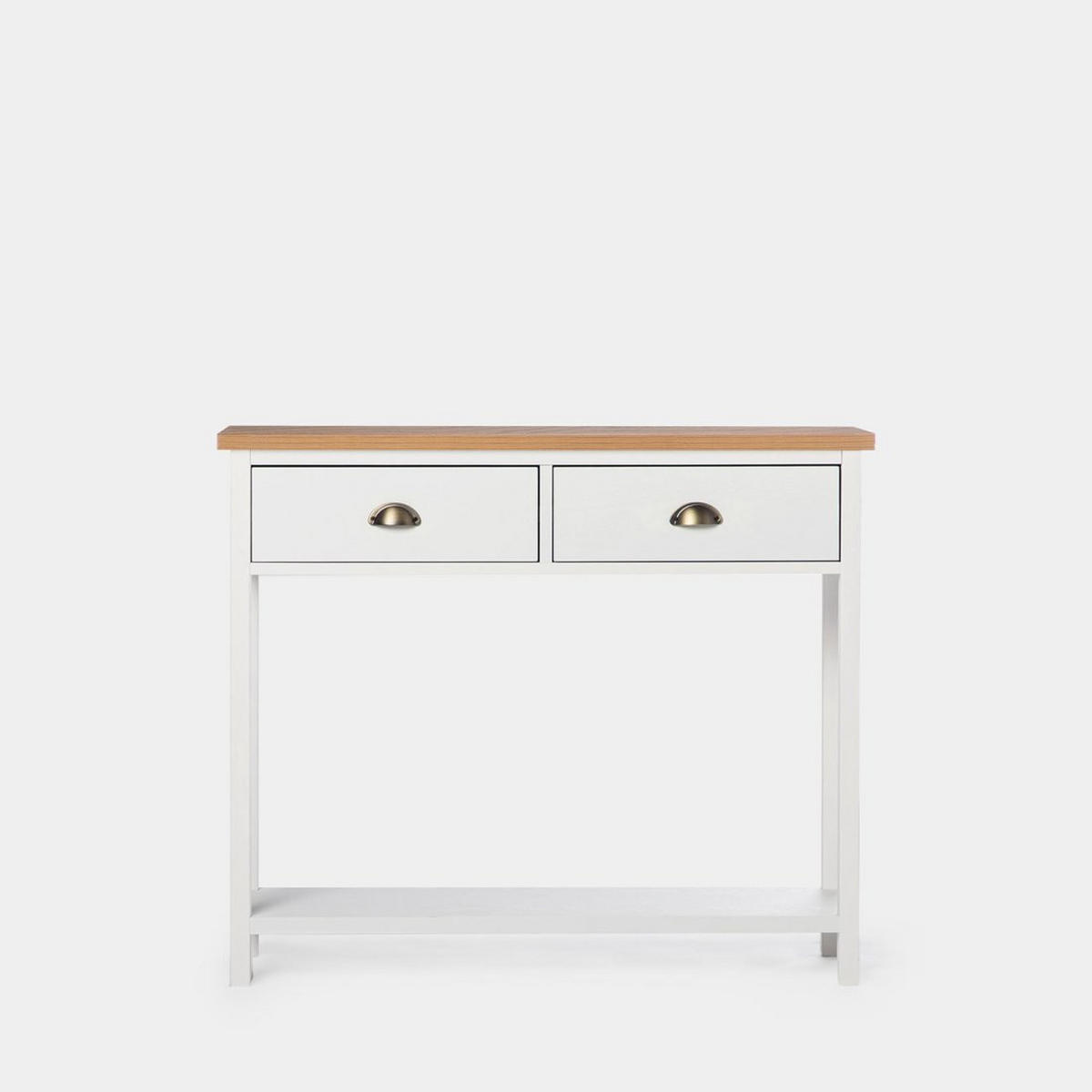 KONSOLENTISCH FÜR DIE EINGANGSHALLE Marais Zweifarbig 100 cm x 85 cm - Multicolor, Holzwerkstoff (35/100/85cm)