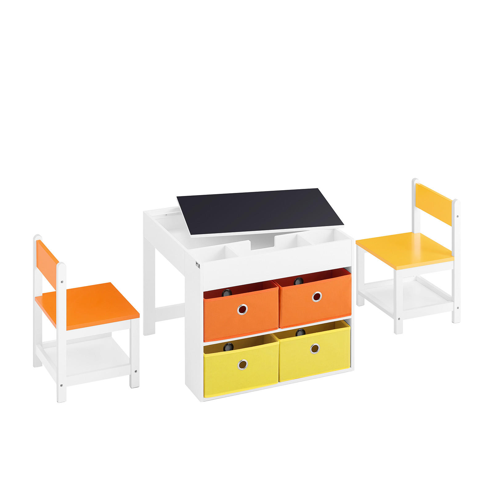 KINDERSITZGRUPPE Weiß - Weiß, Holzwerkstoff (60/50/60cm) - SoBuy