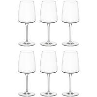 WEISSWEINGLAS Weiße Weingläser Nexo 380 ml - 6 Stücke - Transparent, Glas (0.378L) - Bormioli Rocco