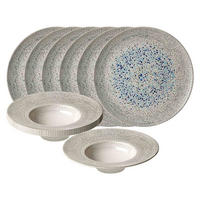 GOURMET-SET Rimini Mosaik grau 12er Set - Grau, Keramik (1/1/1cm) - Ritzenhoff Breker
