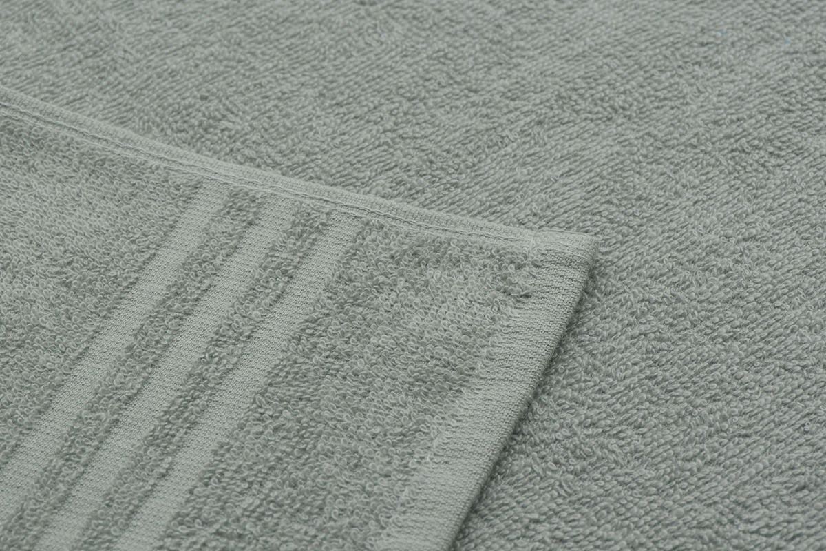 GÄSTETÜCHER, 10er-Set, 30x50 cm, 100% Baumwolle, Grau - Grau, Textil (30/50cm) - Zollner