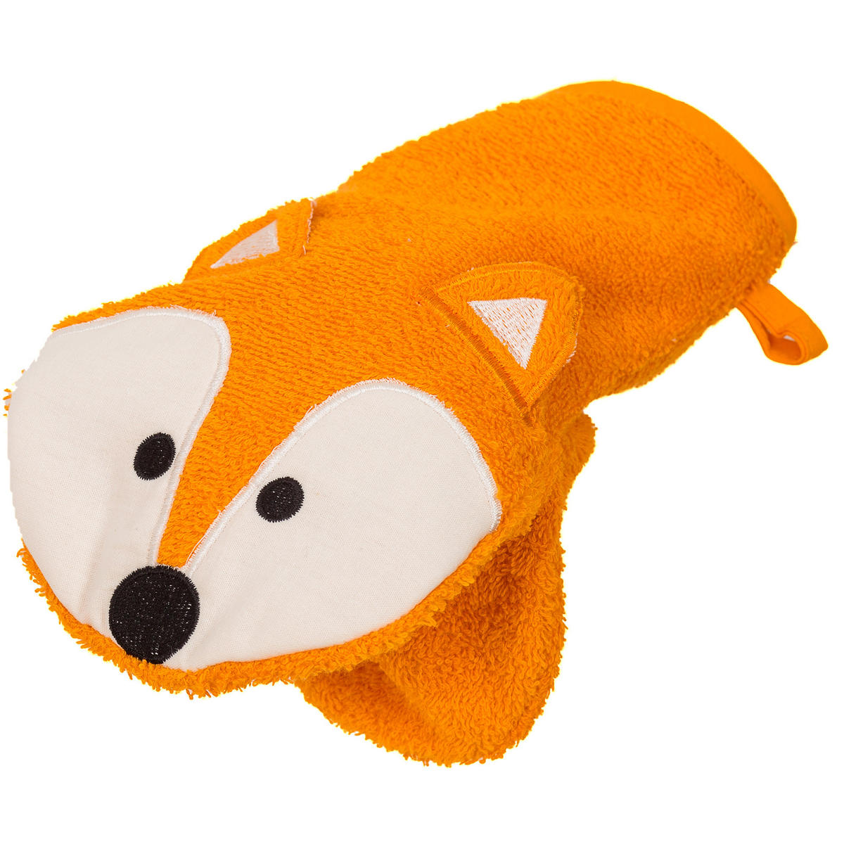 WASCHHANDSCHUHE FÜCHSE LOS ORANGE - Orange, Textil (16/21cm) - Smithy