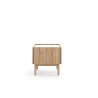 NACHTTISCH Elora 50x48x37 cm - Modern Nachtschrank zum Schlafzimmer - EIN praktischer Commode aus Spanplatten - Helle Eiche Farbe - Eichefarben, Holzwerkstoff (50/48/37cm) - Chilly