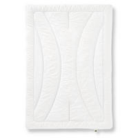WINTERBETTDECKE MERINOWOLLE Schurwolle warm - Weiß, Naturmaterialien/Textil (155/220cm) - wolly