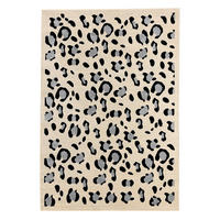 TEPPICH mit Leopardenmuster 160/230 cm Leovah Creme - Creme, Textil (160/230cm) - Nazar Rugs