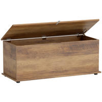 KISSENBOX DE-12479 mit klappdeckel 100/40/40 cm Braun - Braun, Holzwerkstoff (40/40/100cm) - ComfortXL