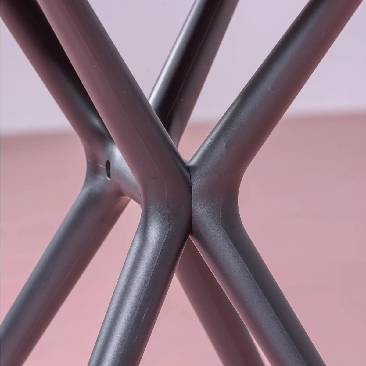 KUNSTSTOFFTISCH Quadratisch Schwarz 72/72/76 cm - Schwarz, Kunststoff (72/72/76cm) - Nest Dream