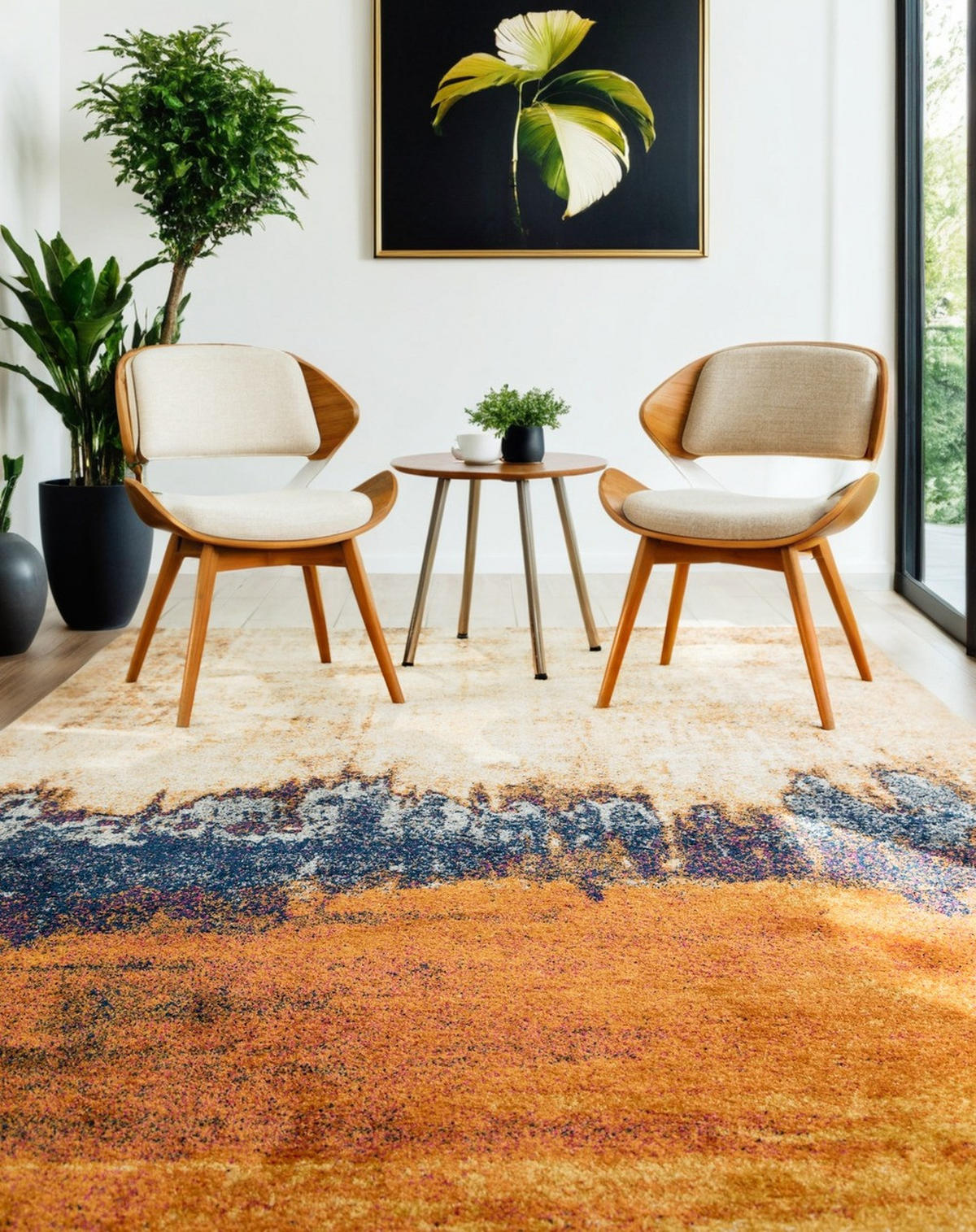 TEPPICH Kurzflor abstrakt pflegeleicht strapazierfähig LODI-Adda, Multi 120x170 cm - Multicolor, Textil (120/170cm) - KADIMA DESIGN