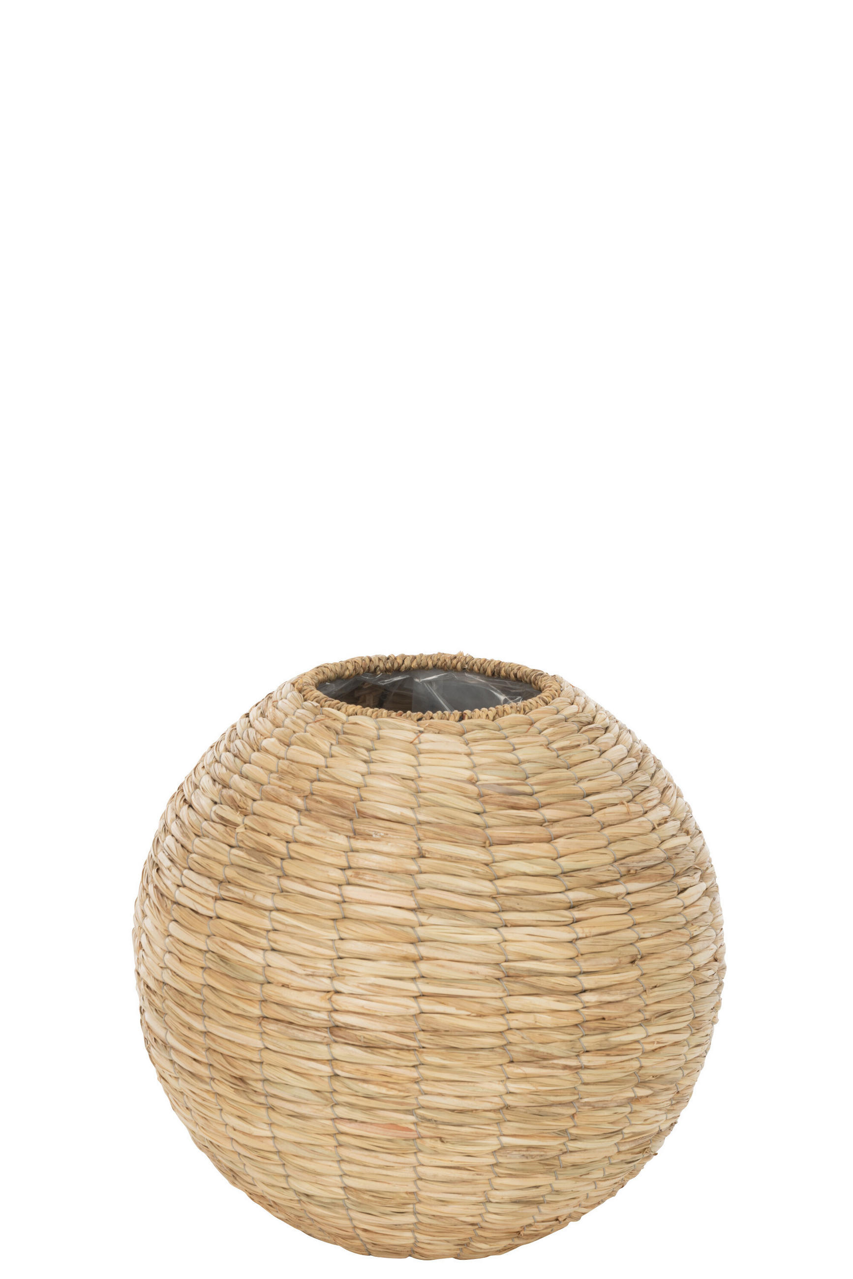 VASE YUMI - Rattan - Natürliche - L - Ø 35 cm - Naturfarben, Naturmaterialien (32cm) - J-Line