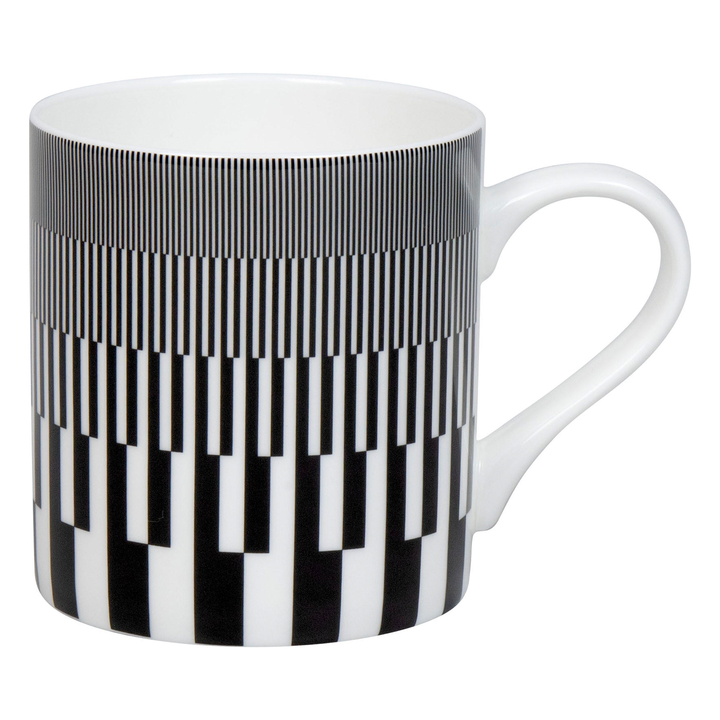 KAFFEEBECHER Graphic 570C - Marcello Morandini - Naturfarben, Keramik (0.4L) - Könitz