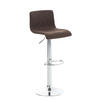 BARHOCKER BERLIN Braun Stoff - Braun, Textil/Metall (39/84/36cm) - DELUKE