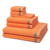 FROTTIERSET Smart 8-teilig - Orange, Textil (50/100cm) - Ross