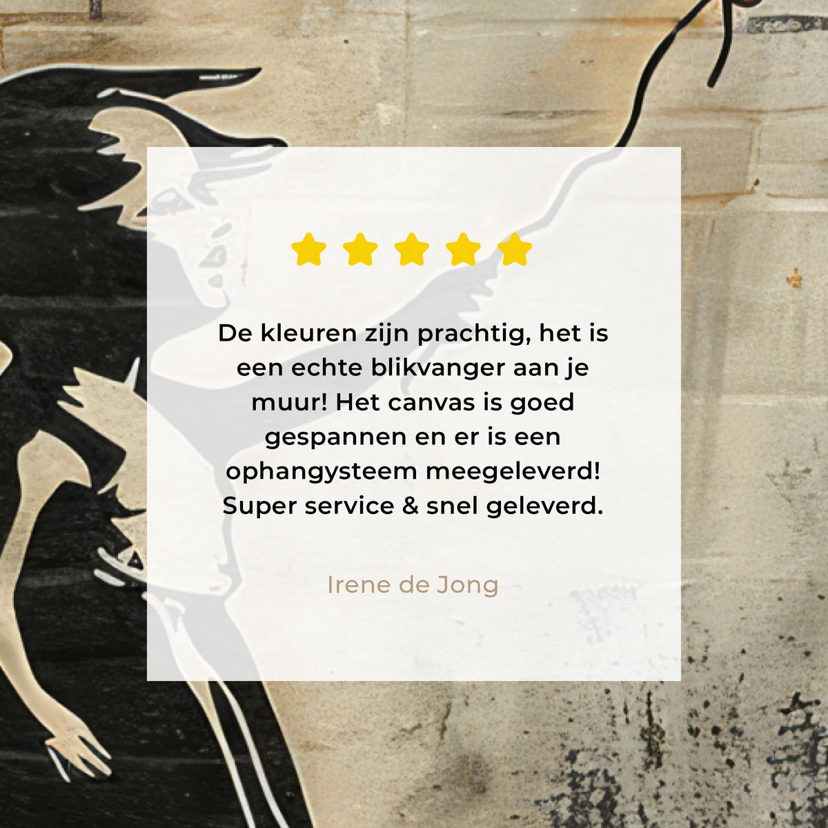 LEINWANDBILD Graffiti - Banksy - Mädchen - Straßenkunst 90x140 cm - Sandfarben, Textil (90/140cm) - MuchoWow