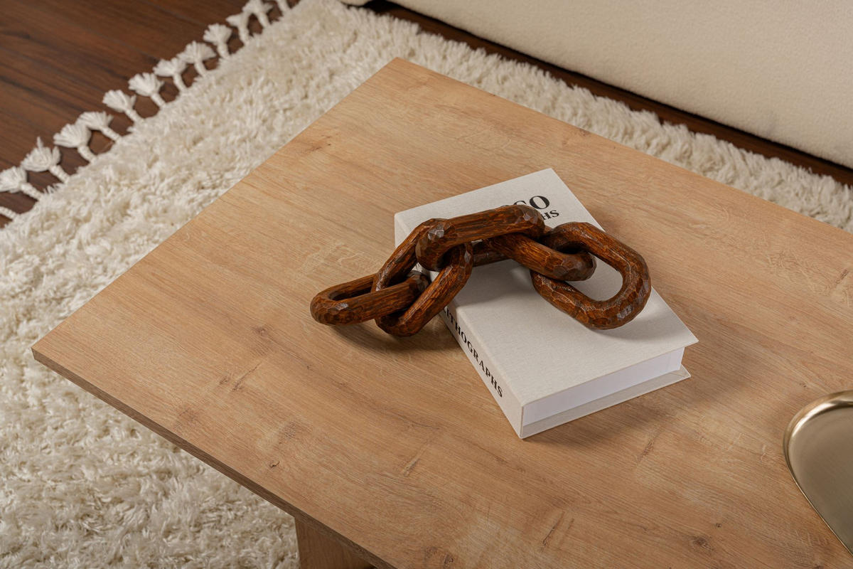 COUCHTISCH sabin Chêne Saphir - Braun, Holzwerkstoff (119/60/40cm) - Habitat Garten