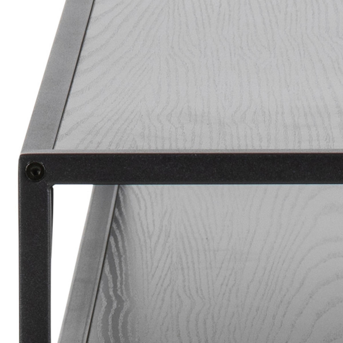 KONSOLENTISCH, Sea, Schwarz, Spanplatte melamin, 120 x 35 x 79 cm - Schwarz, Holzwerkstoff/Metall (35/120/79cm) - ebuy24