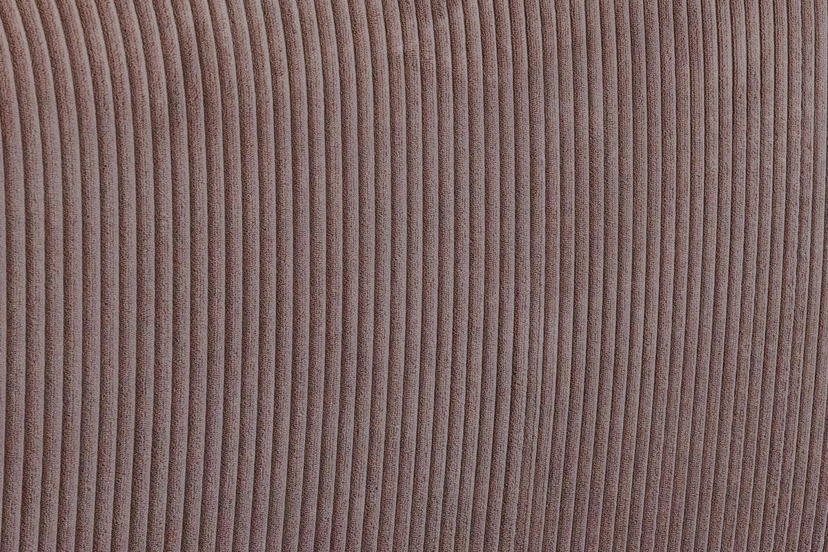 ARM- / RÜCKENLEHNE MIA Taupe Cord - Taupe/Schwarz, Kunststoff/Textil (120/72/40cm) - KAWOLA