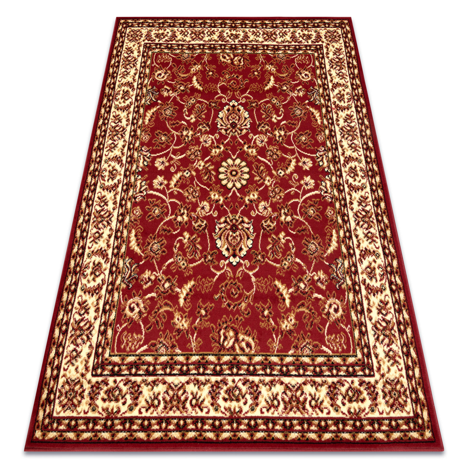 rugsX KOBEREC BCF Morad KLASYK klasická - bordó 80/150 cm