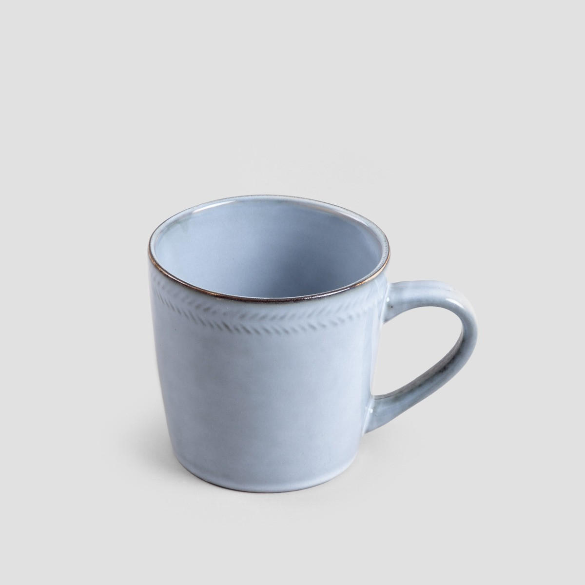 BECHER Bluejeans blau 0,4 l 6er-Set - Blau, Keramik (0.4L) - Homla