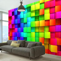VLIESTAPETE Bunt 250/175 cm - Multicolor, Textil (250/1cm) - KUNSTLOFT
