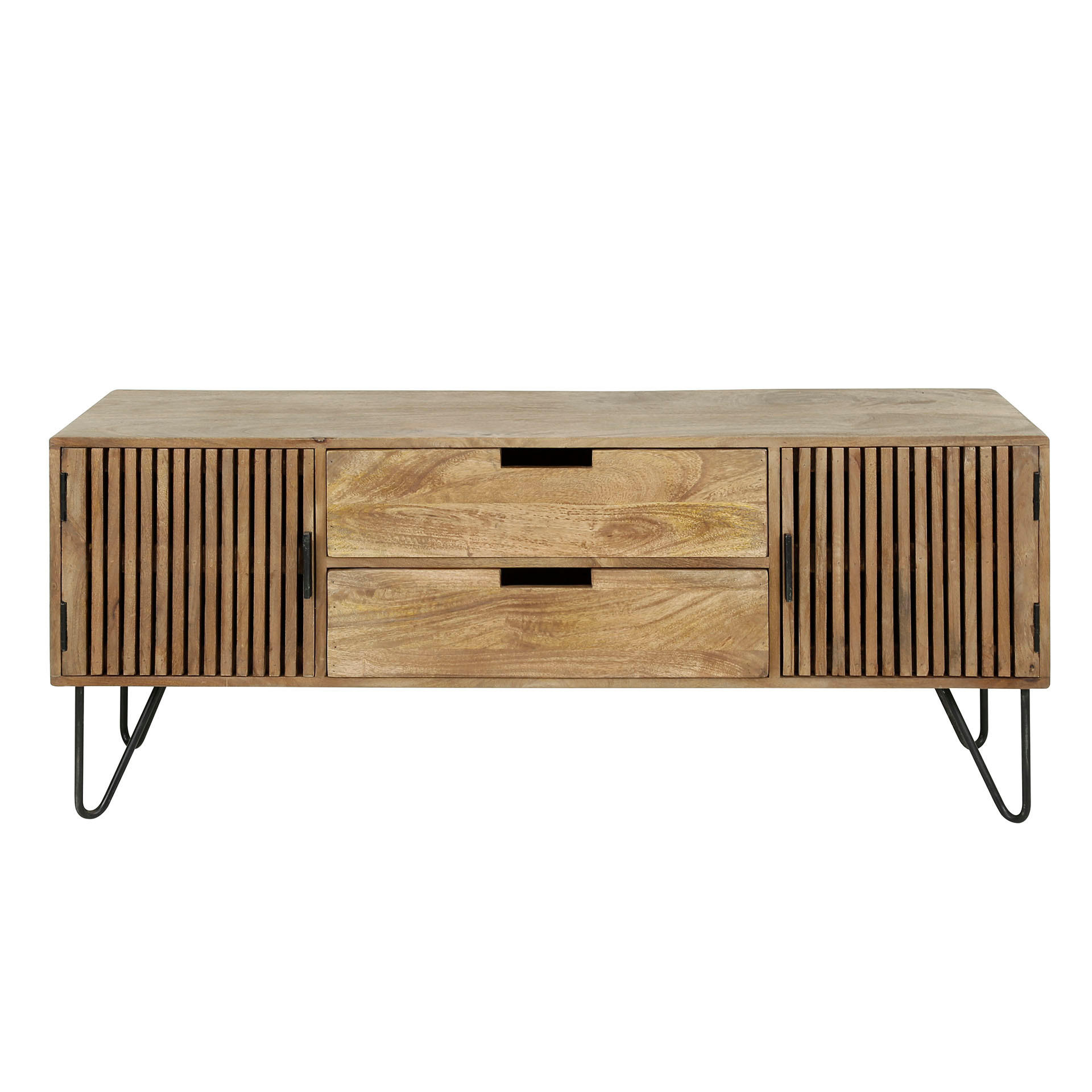 TV-MÖBEL Tweak Braun 135/35/55 cm - Braun, Holz (35/55/135cm) - Hoyz Collection