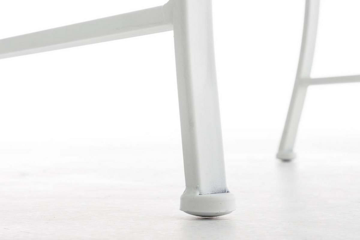 STUHL Pamela weiß - Weiß, Metall (62/94/53cm) - TPFGarden