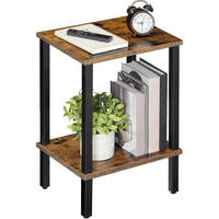 BEISTELLTISCH MAHANCRIS Vintagebraun und Schwarz 38 x 30 x 55 cm - Multicolor, Holzwerkstoff (30/38/55cm)