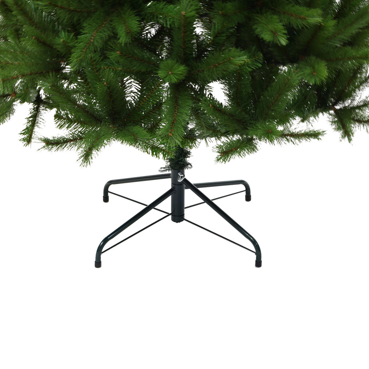 KÜNSTLICHER Weihnachtsbaum 188 cm, 736 Spitzen, Kiefern-Optik - Grün, Kunststoff (188cm) - Hometopia