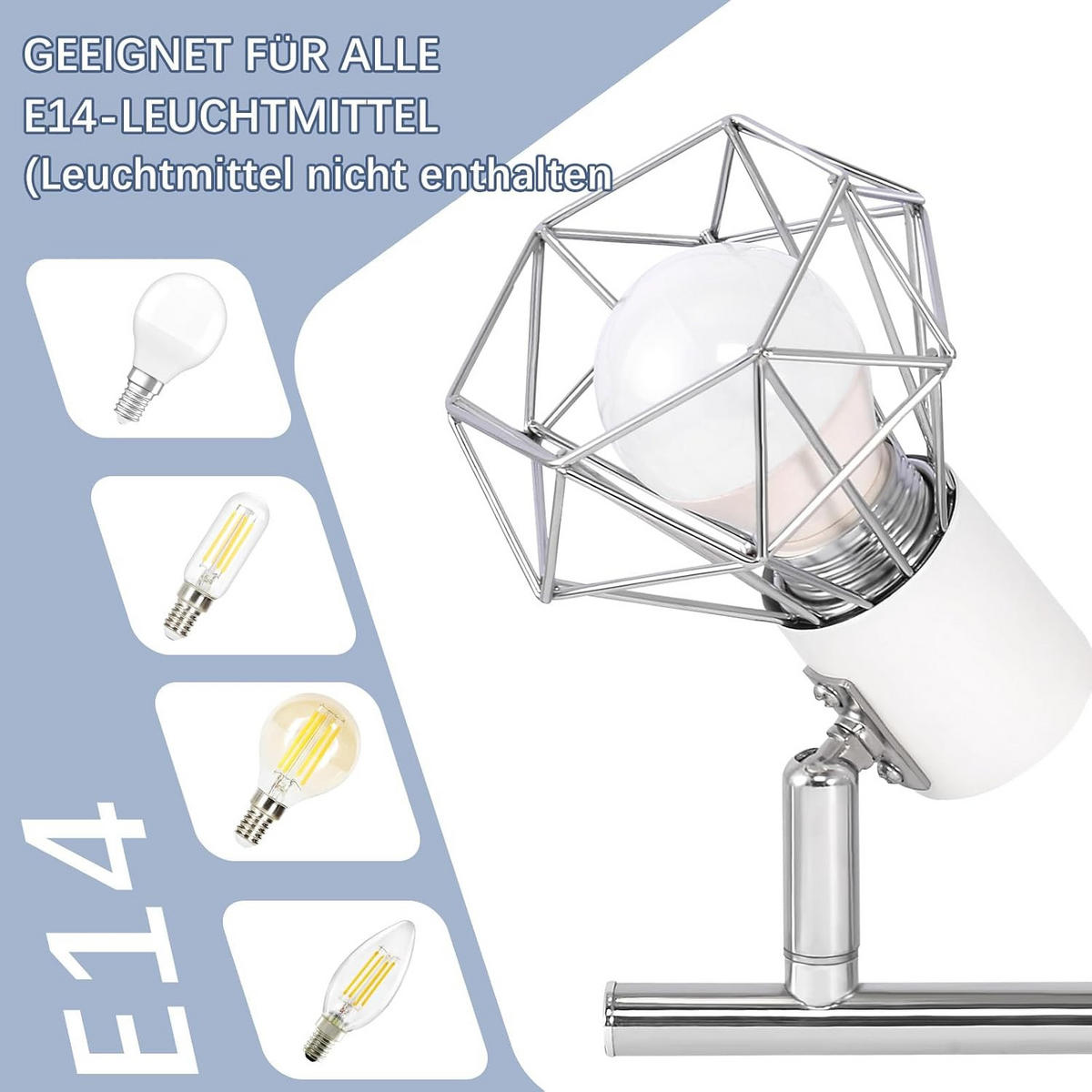 STRAHLER Gerechtigkeit 2-flammig 28/20/9.5cm - Weiß, Metall (28/20/9.5cm) - ZMH